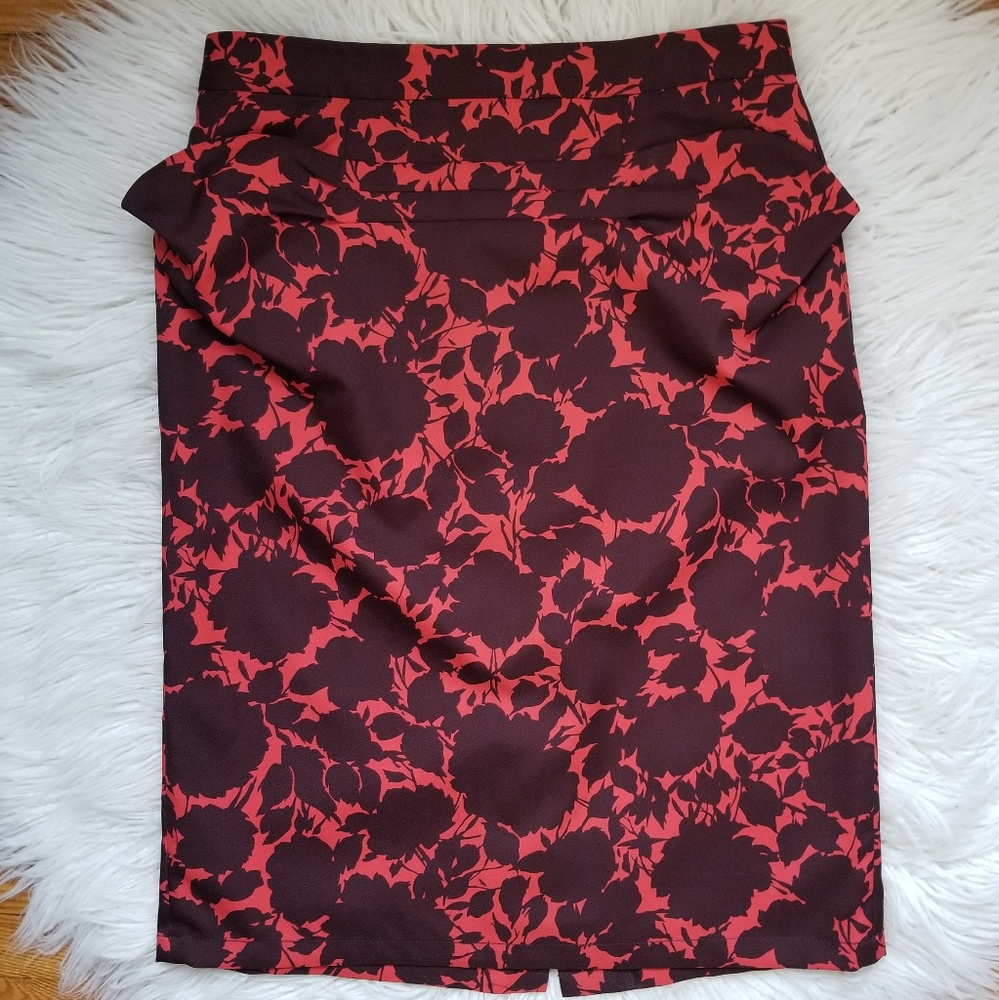 Marc by Marc Jacobs Floral Midi Skirt